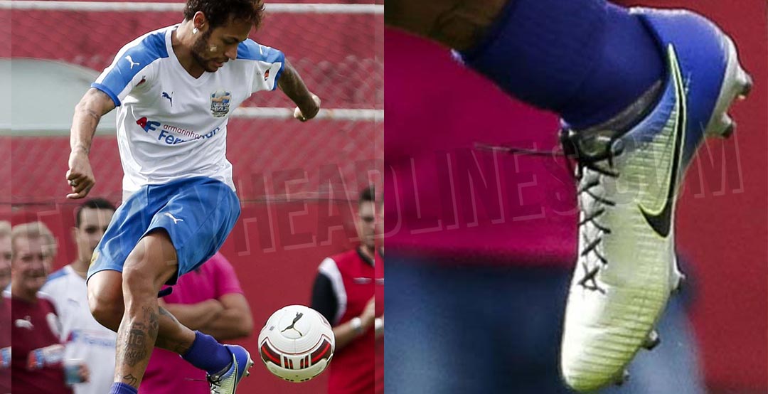 Exclusive Neymar Receives Camouflaged Leather Like Nike